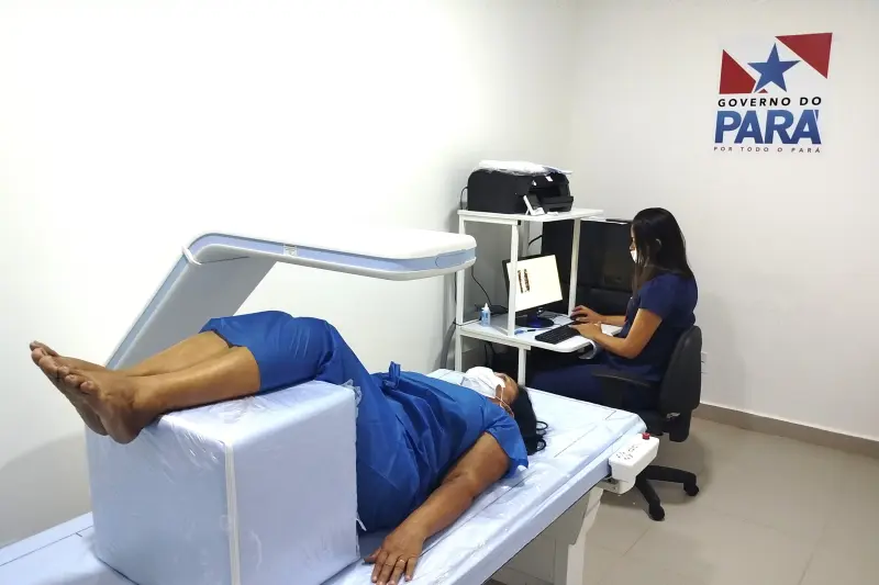 notícia:  Policlínica Carajás oferece exame que contribui para a identificação precoce da osteoporose