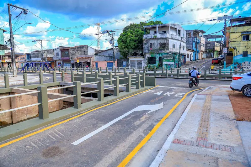 notícia: Obra de macrodrenagem do Canal da Leal Martins, em Belém, chega à fase final