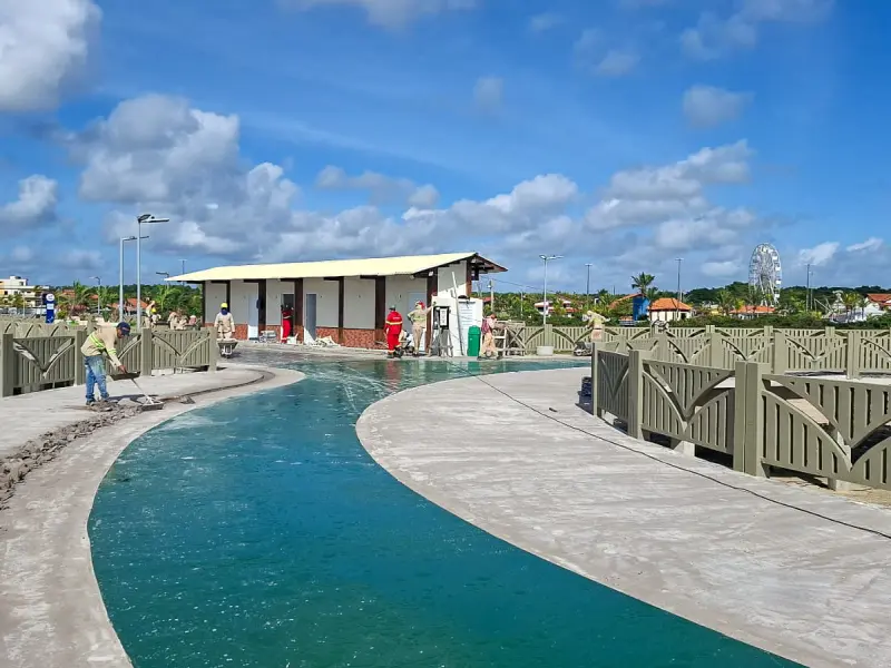 notícia: Estado prepara a entrega da segunda passarela da Praia do Maçarico em Salinópolis