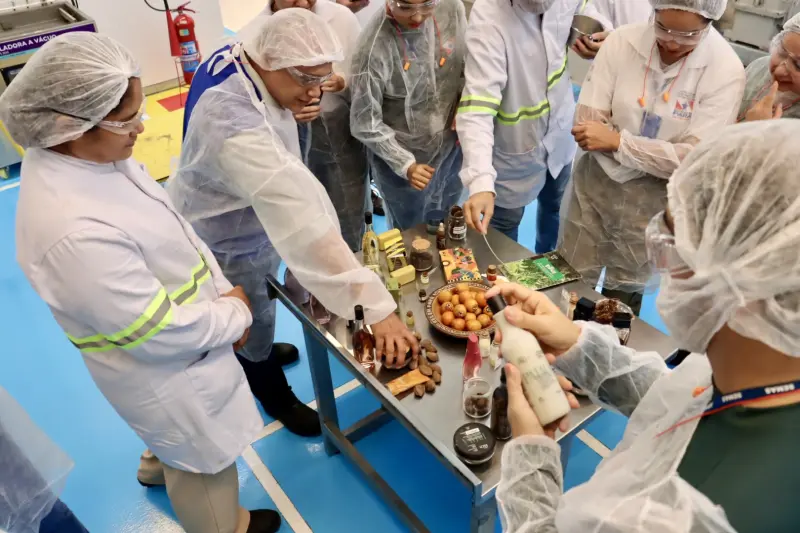 notícia: Visita da Semas a ecoparque de empresa de cosméticos consolida parceria para regularização ambiental