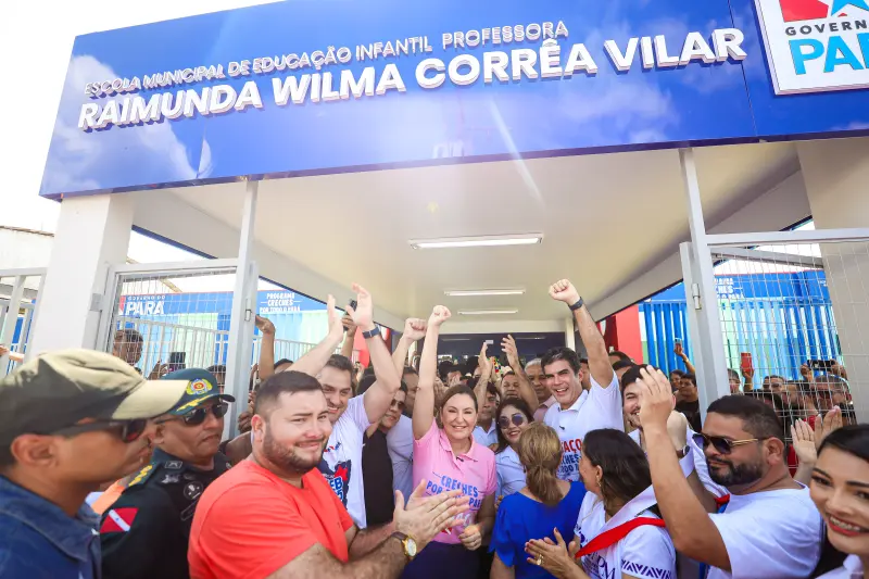 notícia: Governo inaugura creche no Marajó e garante mais qualidade na educação infantil da região