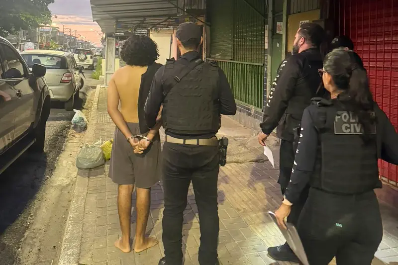 notícia: Suspeito de homicídio é preso durante operação 'Cova Rasa' da Polícia Civil do Pará