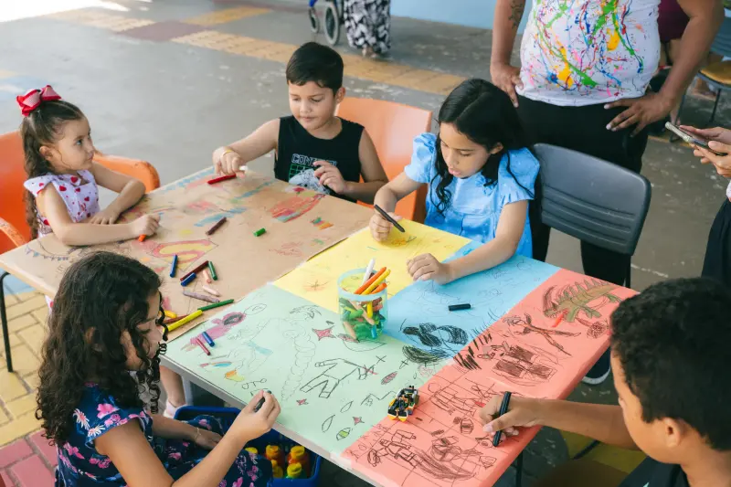notícia: Colônia de férias do Centro de Inclusão reforça importância da brincadeira na reabilitação