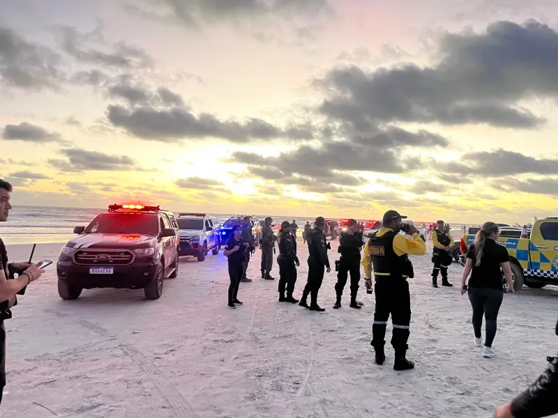 notícia: Ideflor-Bio intensifica monitoramento noturno e protege desova de tartarugas em Salinas