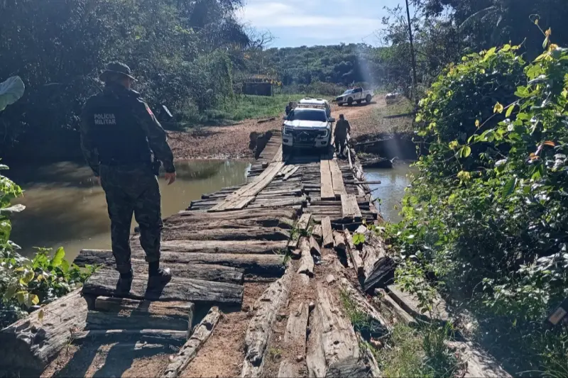 notícia: Polícia Militar integra operação contra exploração ilegal da floresta em Uruará