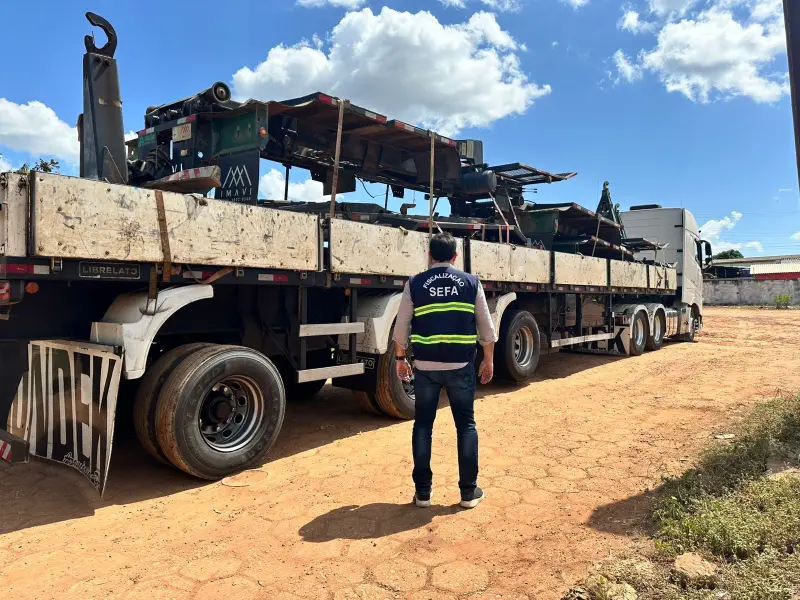 notícia: Secretaria da Fazenda do Pará (Sefa) apreende sistemas hidráulicos e álcool combustível