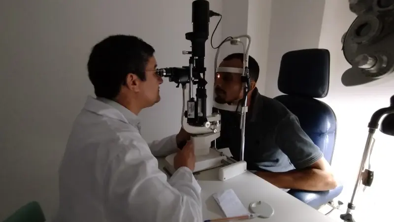 notícia: Em Marabá, Policlínica Carajás orienta sobre a prevenção e os cuidados com a saúde ocular 