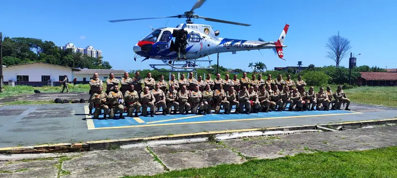 notícia: Graesp promove instrução de combate a incêndios florestais para o Corpo de Bombeiros   