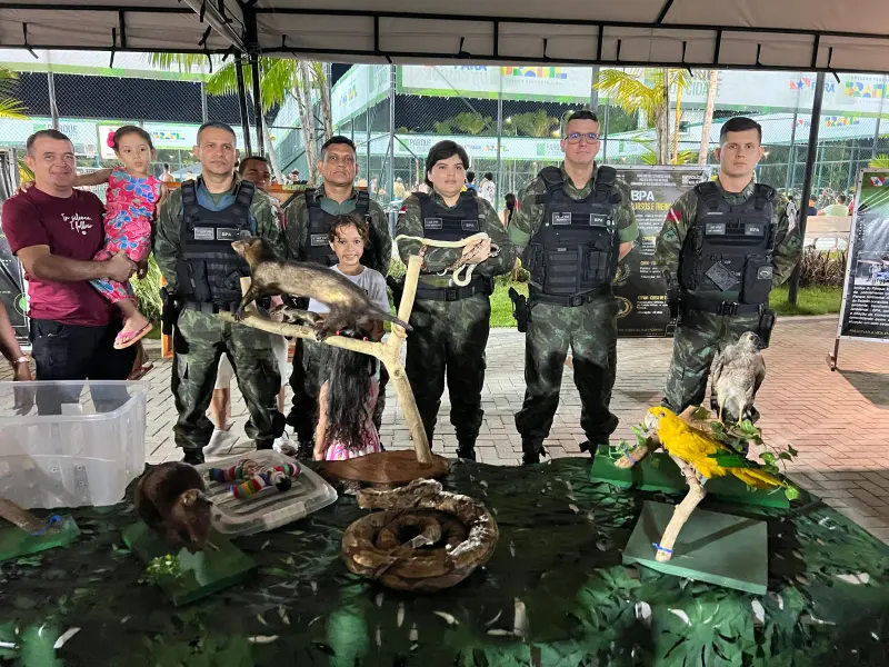 notícia: Polícia Militar realiza 'Rondas Ambientais Educativas' no Parque da Cidade