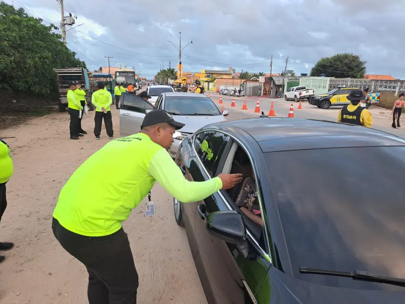 notícia: Detran realiza ações educativas em Bragança durante Operação Verão 2025