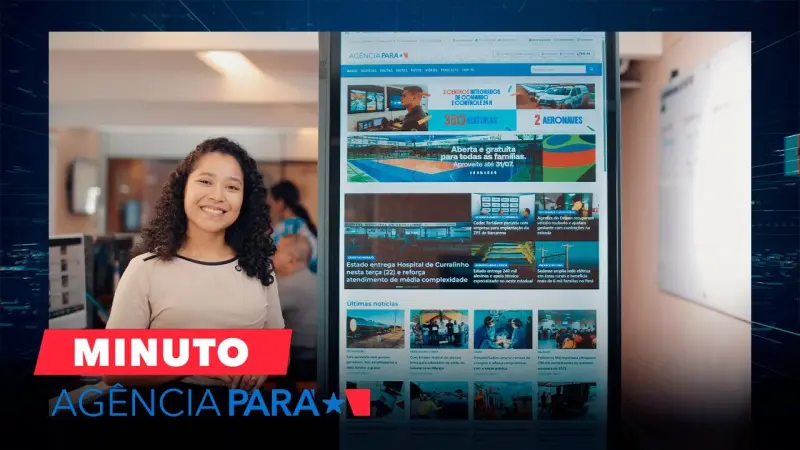 notícia: Minuto Agência Pará: veja os destaques desta segunda-feira (21/07)