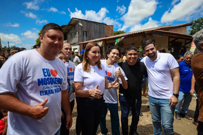 galeria: VICE GOVERNADORA HANA VISITA OBRAS ASFALTO POR TODO PARÁ MOSQUEIRO