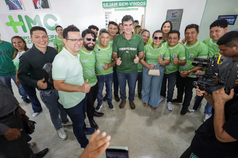 notícia: Hospital Municipal de Curralinho é entregue reestruturado à população do Marajó