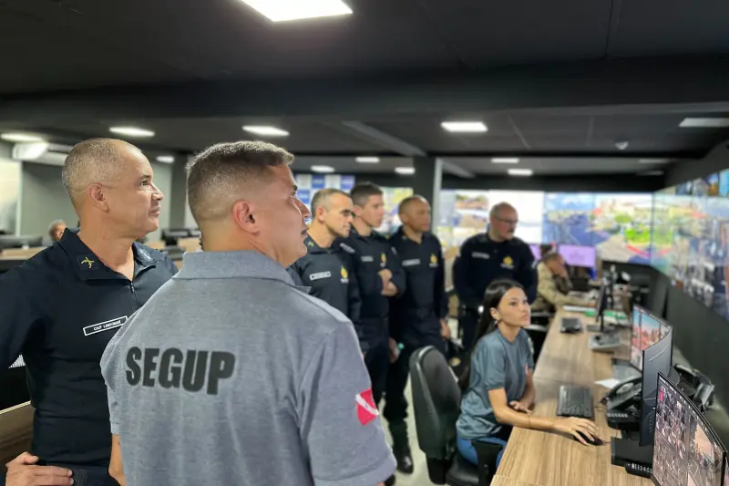 notícia: Oficiais da PMDF realizam visita institucional a Secretaria de Segurança Pública do Pará