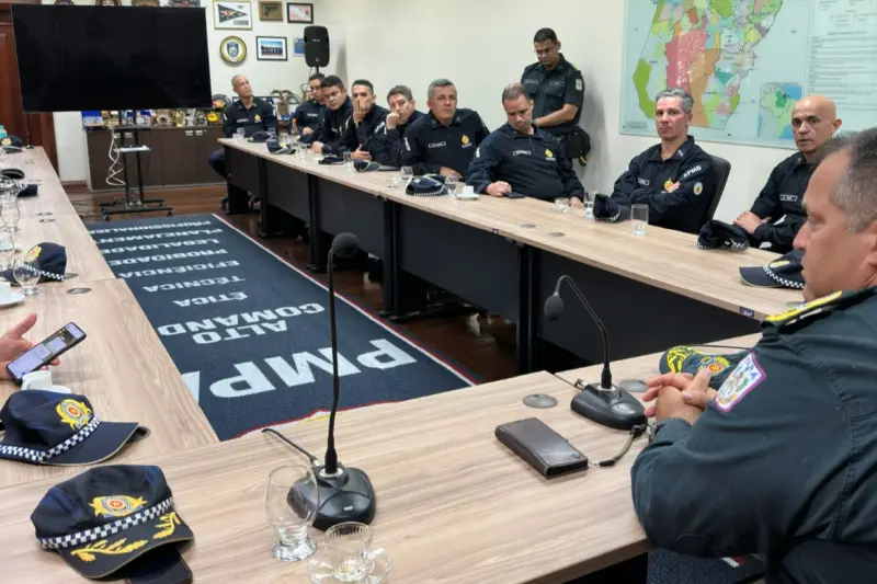 notícia: PM do Pará recebe comitiva da PMDF em visita técnica de intercâmbio institucional