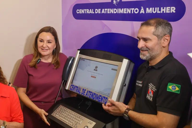 notícia: UsiPaz de Castanhal recebe Totem da Mulher para atender vítimas de violência doméstica