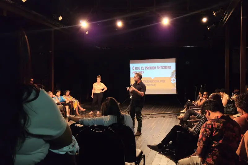 notícia: Teatro Waldemar Henrique sedia encontro sobre meio ambiente, clima e cultura no Pará