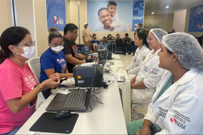 notícia: Pronto-Socorro Estadual reforça importância da doação de sangue durante as férias