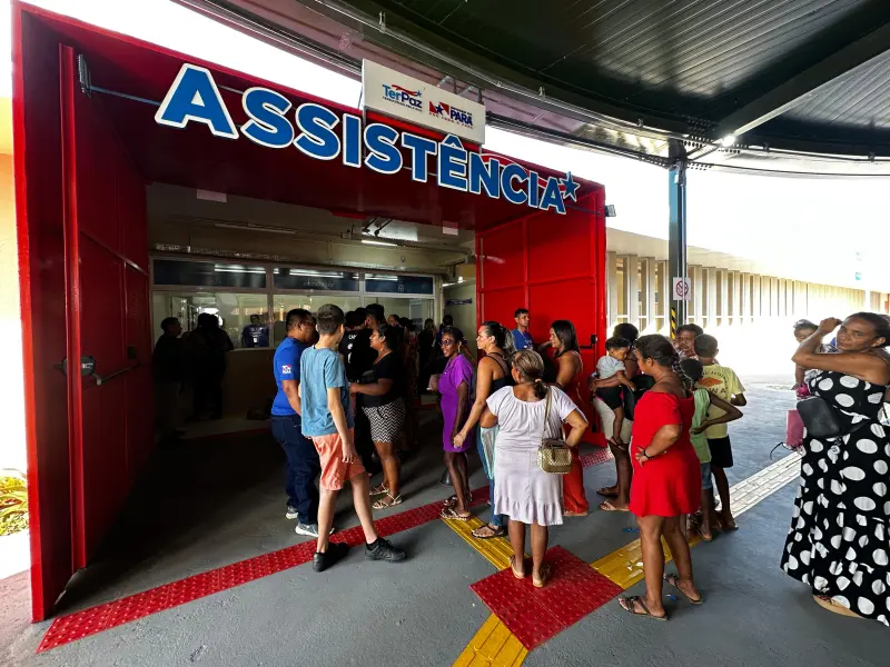 notícia: Em Tucuruí, Usina da Paz atrai centenas de moradores em busca de serviços gratuitos
