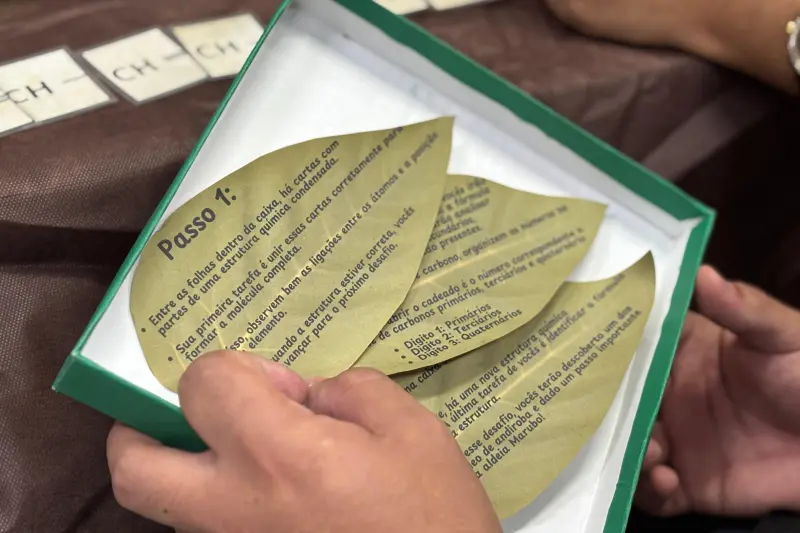 notícia: Projeto da Uepa utiliza Escape Room no ensino de Química conectado à Amazônia