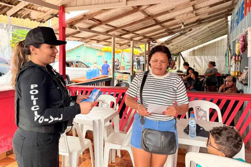 notícia: Polícia Civil orienta sobre crimes contra mulheres nas praias 