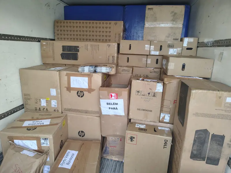 notícia: Sefa retém produtos de informática avaliados em mais de R$ 35 mil no nordeste paraense