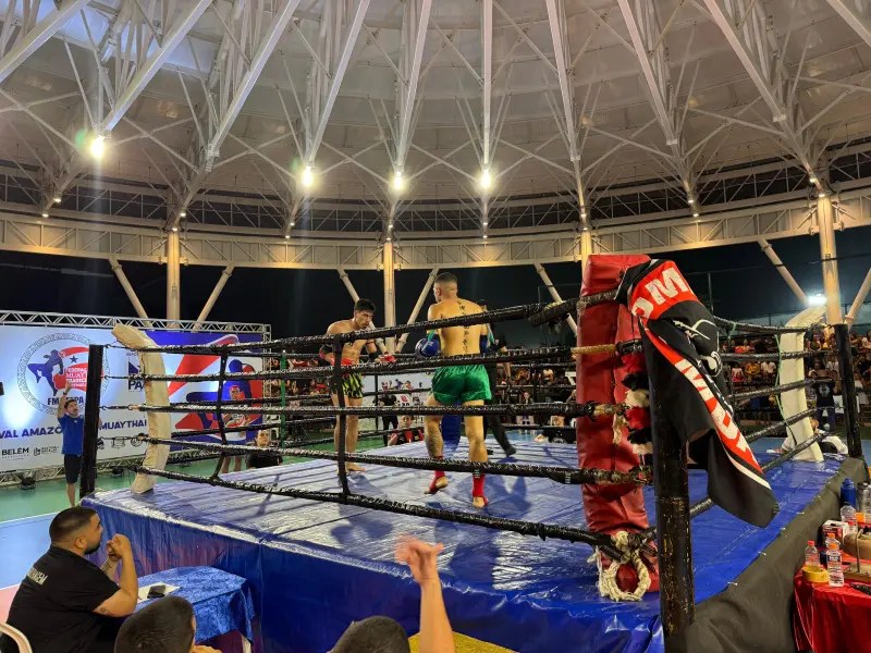 notícia: Parque da Cidade recebe Copa COP30 de Muaythai com apoio do Governo do Estado