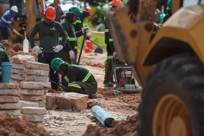 notícia: Governo do Pará anuncia início das obras de saneamento na Vila da Barca, em Belém