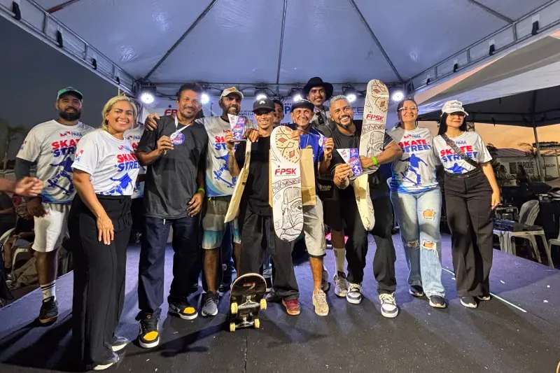 notícia: Parque da Cidade sedia segunda etapa do Circuito Paraense de Skate