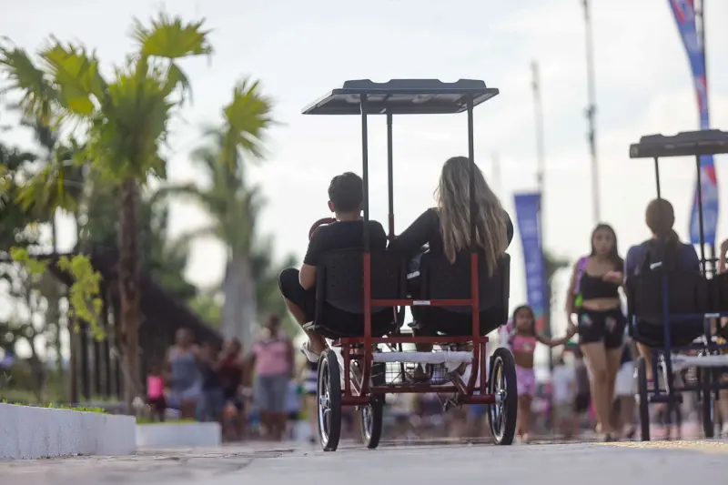 notícia: Parque da Cidade recebe meio milhão de visitantes em menos de trinta dias
