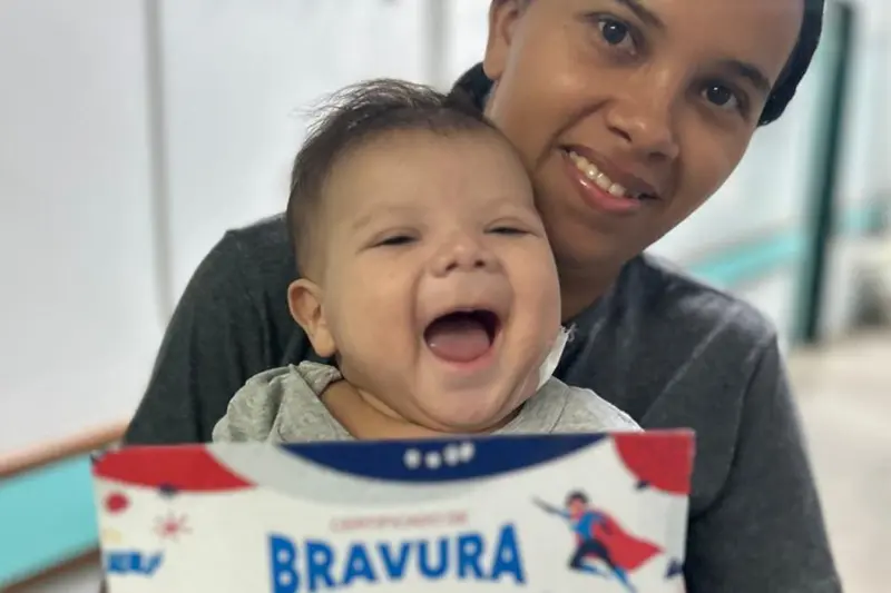notícia: Crianças que superam desafios têm Certificado de Bravura no Hospital Regional de Marabá