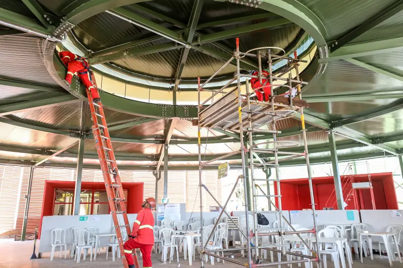 notícia: Construção da Usina da Paz de Icoaraci entra em fase de finalização em Belém