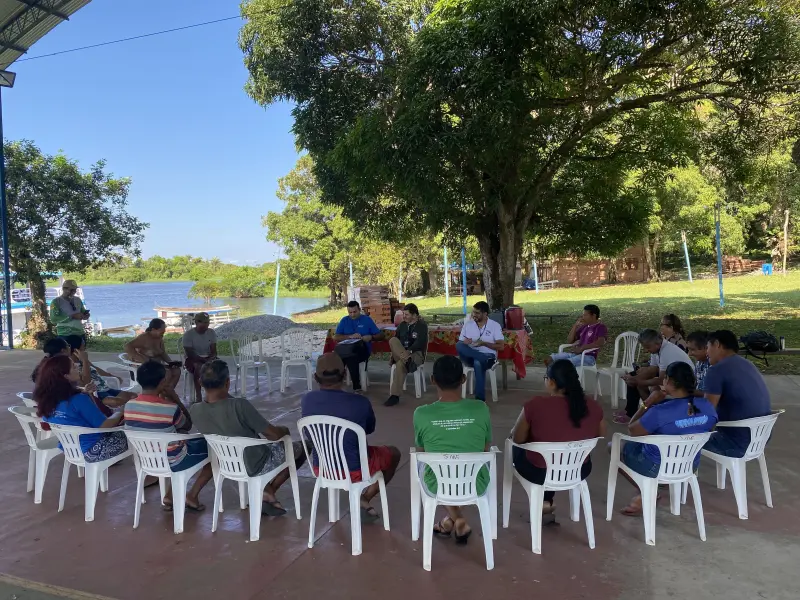 notícia: Semas fortalece gestão participativa dos recursos pesqueiros em Oriximiná