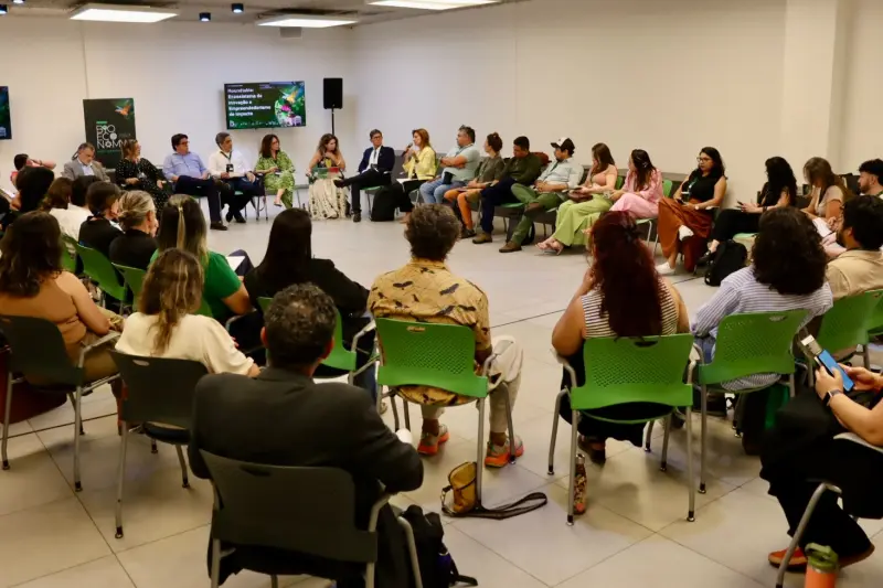 notícia: Pará fortalece articulação com agenda nacional no Bioeconomy Amazon Summit 