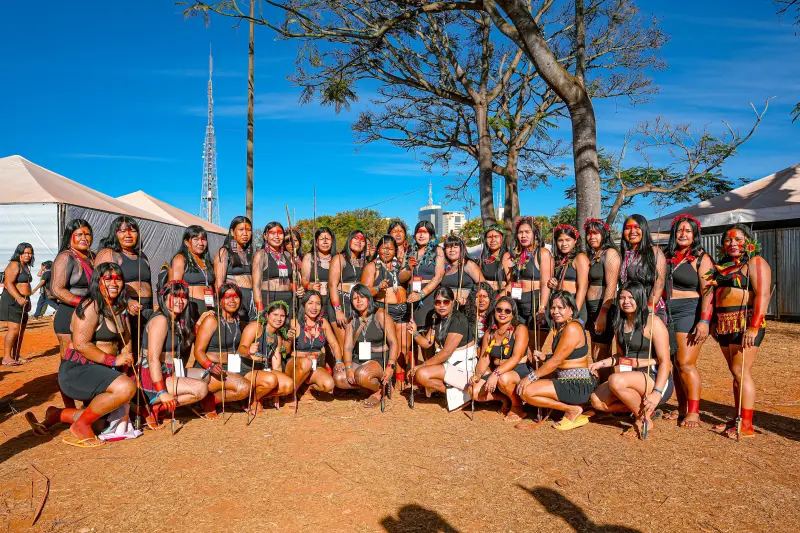 notícia: Mulheres indígenas do Pará são destaque na Conferência Nacional e IV Marcha, em Brasília