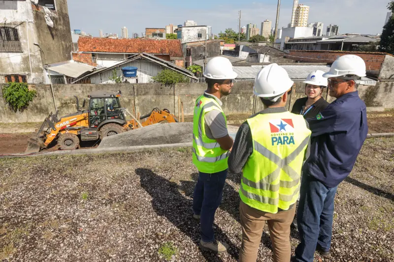 notícia: Cosanpa inicia obras do Prodesan Pará para modernizar abastecimento na Região Metropolitana