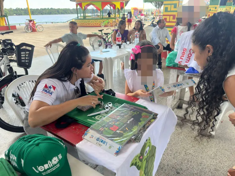 notícia: Educação e cidadania encerram Operação Verão 2025 do Ideflor-Bio no Arquipélago do Marajó