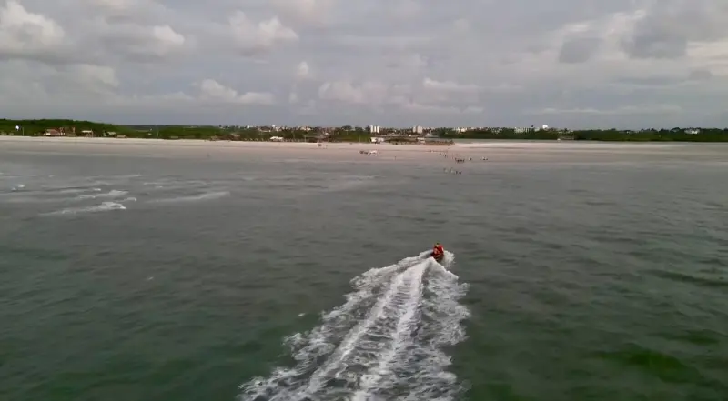 notícia: Ação integrada garante celeridade e salva duas vítimas de afogamento, em Salinópolis