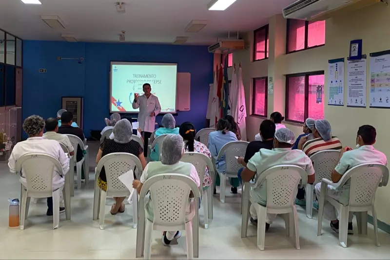 notícia: Qualificação contínua no Hospital Regional do Marajó contribui para superar 98% de aprovação