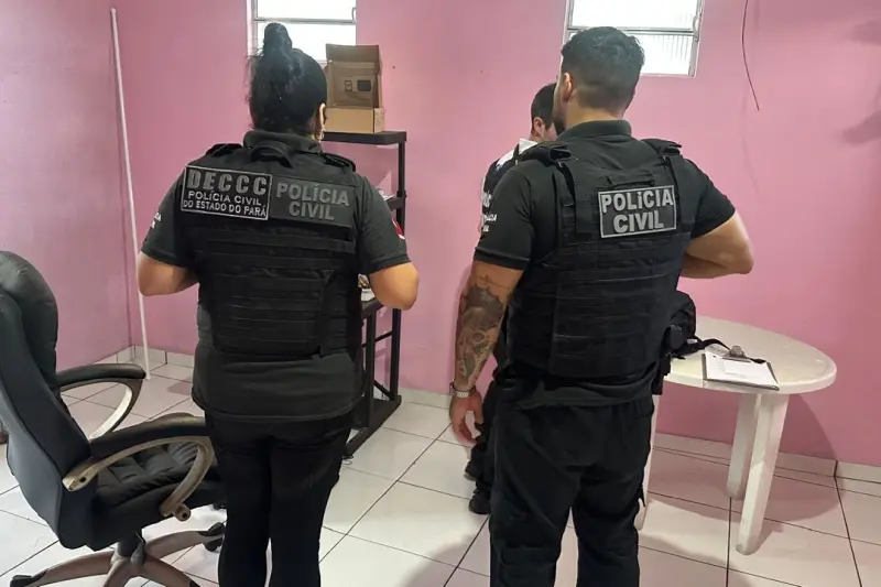 notícia: PC prende em flagrante suspeito de armazenamento de conteúdo de abuso sexual infantojuvenil