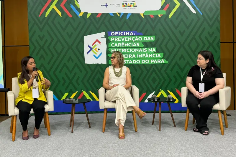 notícia: Oficina discute prevenção das carências nutricionais na primeira infância no Pará