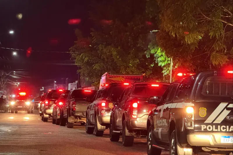 notícia: Polícia Civil deflagra quarta fase da operação em combate ao crime na cidade de Marituba