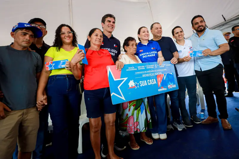 galeria: Governador entrega Sua Casa na cidade Santa Luzia