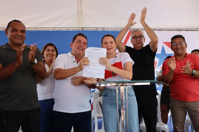 notícia: Santa Bárbara do Pará recebe novo sistema de transporte público com apoio do Governo do Pará