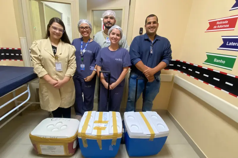 notícia: Hospital Regional em Capanema realiza sua primeira captação de órgãos para transplante