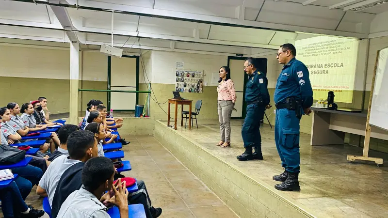 notícia: Governo do Estado garante mais segurança nas escolas com o Programa Escola Segura