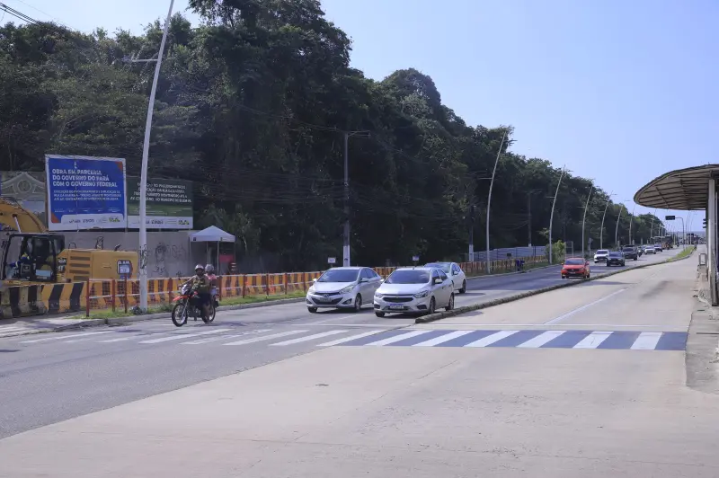 notícia: Trânsito em trecho da Rodovia Augusto Montenegro será alterado a partir desta terça-feira (12)