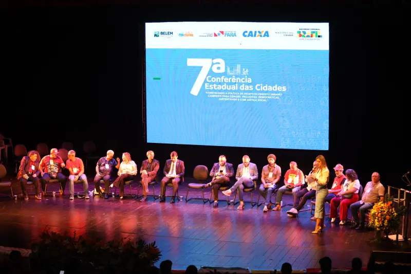 notícia: Conferência Estadual das Cidades abre debates sobre melhoria da qualidade de vida no Pará