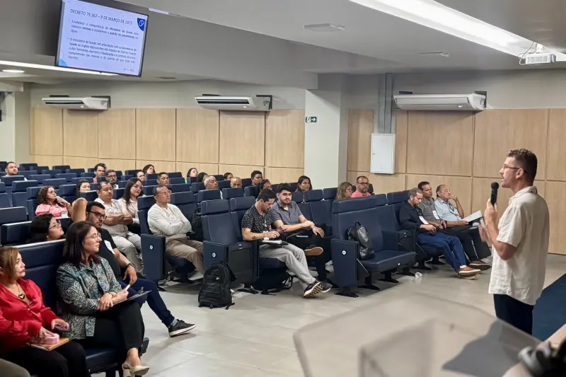 notícia: Sespa sedia assessoria técnica do VIGIAGUA para fortalecer vigilância da qualidade da água para consumo humano