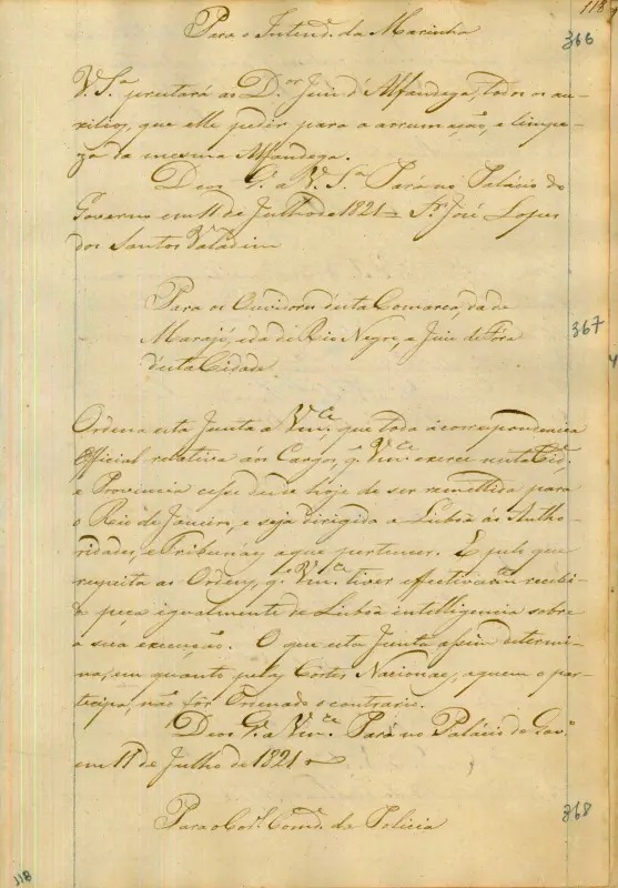 notícia: Arquivo Público lança exposição virtual sobre Adesão do Pará à Independência